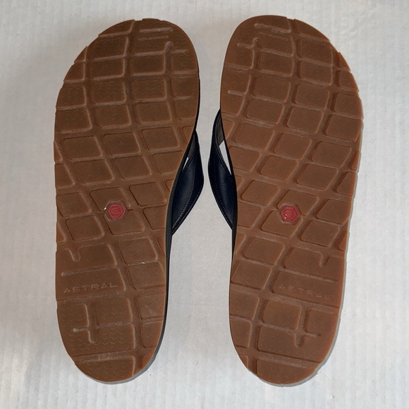 Astral Felipe Blue Strap Flip Flop Sandals - Picture 7 of 8